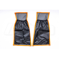 Canvas Mesh Bags At Rear Corner Panels