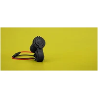 12V Cigarette Lighter Socket - Handlebar Mount