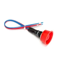 Combined Fire + Stop Button - Red