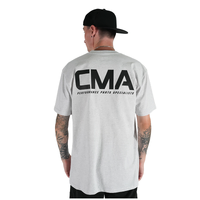 CMA Basic Logo tee, White