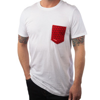Logo White Pocket T-Shirt 