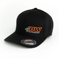 DW Logo FlexFit Curved Bill Cap - L/XL