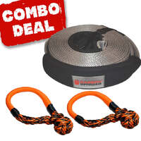 Snatch Strap and 2 X Soft Shackle Combo Deal