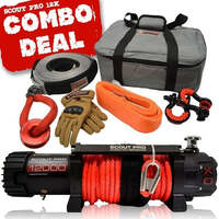 Scout Pro Winch and Recovery Kit Combo