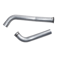 3.5" Down Pipe Kit (F-250/350 03-07) - Aluminized Steel