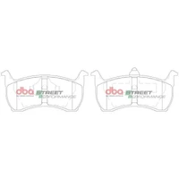 DBA DB1108SP Street Performance Brake Pad Set