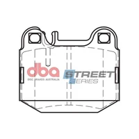 DBA DB1461SS Street Series Brake Pad Set