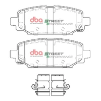 DBA DB15125SP Street Performance Brake Pad Set