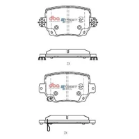 DBA DB15161SSEV SSEV Street Series Brake Pad Set