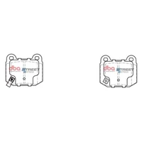 DBA DB1521SS Street Series Brake Pad Set