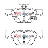 DBA DB2398SS Street Series Brake Pad Set