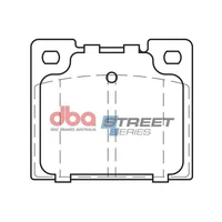 DBA DB538SS Street Series Brake Pad Set