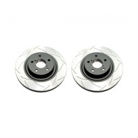 4x4 Survival T2 Slotted 2x Front Rotors (Landcruiser 80-99/Hilux 88-99/Prado 93-96)