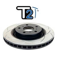 Street Series 2x T2 Slotted Front Rotors (350Z 02-09)