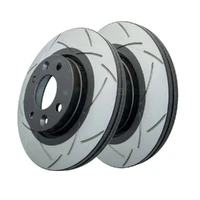 DBA DBA2357S Street Series T2 Slotted Brake Disc Rotor Pair 258mm