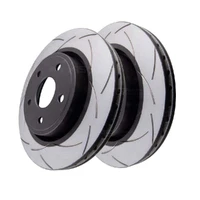 DBA DBA2530S Street Series T2 Slotted Brake Disc Rotor Pair 328mm