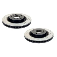 4x4 Survival T2 Slotted 2x Rear Rotors (Wrangler JK 07-18)
