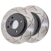 DBA DBA2563S Street Series T2 Slotted Brake Disc Rotor Pair 302mm