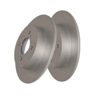 DBA DBA2585E Street Series En-Shield Brake Disc Rotor Pair 259mm