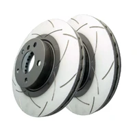 DBA DBA2874S Street Series T2 Slotted Brake Disc Rotor Pair 332mm