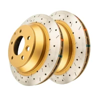 DBA DBA42245XS 4000 Series Cross-Drilled & Slotted Brake Disc Rotor Pair 330mm
