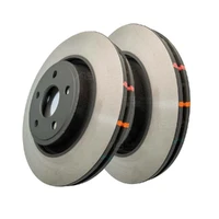 DBA DBA42635 4000 Series HD Brake Disc Rotor Pair 350mm