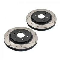 Clubspec 4000 2x T3 Slotted Front Rotors (A3/S3, VW Golf R Mk7/Passat 11-18)