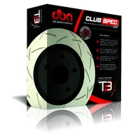 4000 Series 2x T3 Slotted Front Rotors (STi 2018+)