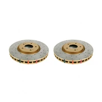 Clubspec 4000 2x XS Cross-Drilled/Slotted Front Rotors (Mitsubishi EVO V-IX 98-08)