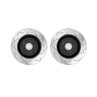 Street Series 2x T2 Slotted Front Rotors (Civic 87-06/Integra 89-01/Jazz 08-14)