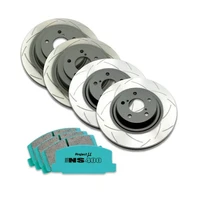 DBA T2/Project Mu NS-EP Brake Bundle (WRX 01-07)