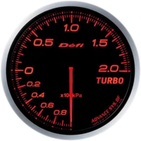 Advance BF Turbo Gauge 200Kpa Model Amber Red