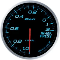 Advance BF Intake Manifold Pressure Gauge Blue