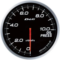 Advance BF Oil Pressure Gauge White