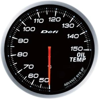 Advance BF Oil Temperature Gauge White
