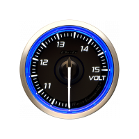 Racer Gauge N2 Plus Voltmeter 10~15V 52mm Blue