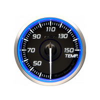 Racer Gauge N2 Plus Thermometer 30~150°C 60mm Blue