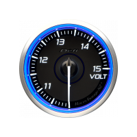 Racer Gauge N2 Plus Voltmeter 10~15V 60mm Blue