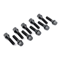 Lug Bolts; M12x1.5 - Cone Seat - 28mm Set of 10.