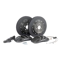 Front Big Brake Kit - 2012-2021 BMW 2/3/4-Series Front - 6-Piston - 395x34mm - Grey - F22/F23/F30/F31/F32/F33/F34/F36