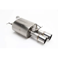 Free Flow Axle-Back Exhaust - 2012-2019 BMW M6 Stainless Steel - Polished Tips - F06/F12/F13