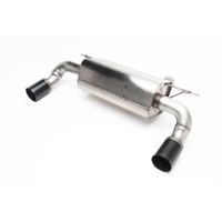 Free Flow Axle-Back Exhaust - 2014-2016 BMW 435i Stainless Steel - Polished Tips - F33/F36