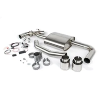 Valved Axle-Back Exhaust - 2017-2024 MINI Countryman S / Clubman S Stainless Steel - Polished Tips - F60 / F54