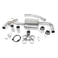 Valved Axle-Back Exhaust - 2016-2023 BMW X1/X2 sDrive28i Stainless Steel - Polished Tips - F48 / F39
