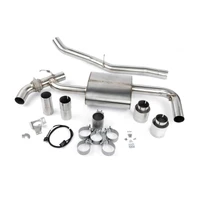 Valved Axle-Back Exhaust - 2016-2024 MINI C'Man JCW Stainless Steel - Polished Tips - F48/F39/F60/F54