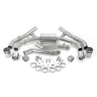 Valved Axle-Back Exhaust - 2020-2025 BMW X5M/X6M Stainless Steel - Polished Tips - F95/F96