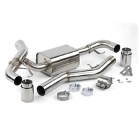 Valved Axle-Back Exhaust - 2019-2024 BMW 330i/430i Stainless Steel - Polished Tips - G20/G22