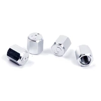 Valve Stem Caps Silver / Aluminum
