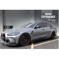 G8x M3/M4 Experience Package E Gloss Intake / Gloss Brace / Black Exhaust / X-Pipe / ZF8 Pedal Pads