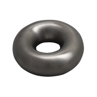 Stainless Steel Donut 3.5" 360 Degree 1.0D - Brushed